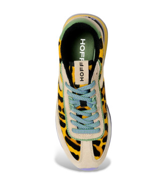 HOFF Sneakers in pelle con stampa animalier artistica 