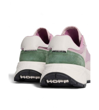 HOFF Athens Ii pink leather trainers