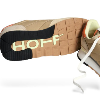 HOFF Benares Beige Leder Turnschuhe