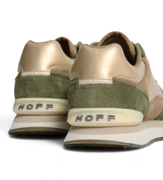 HOFF Zapatillas de Piel Biloxi marrn, verde