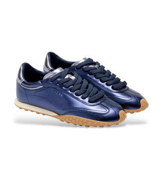 HOFF Sneakers Bridge Metallics in pelle blu