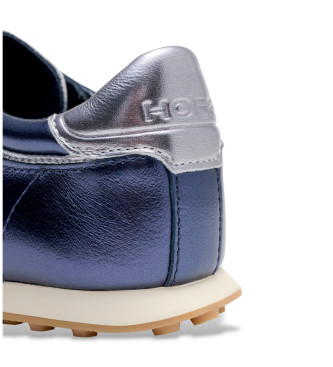 HOFF Sneakers Bridge Metallics in pelle blu