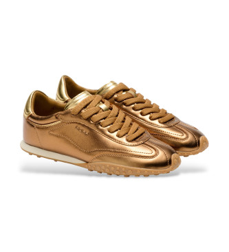 HOFF Sneakers Bridge Metallics in pelle dorata