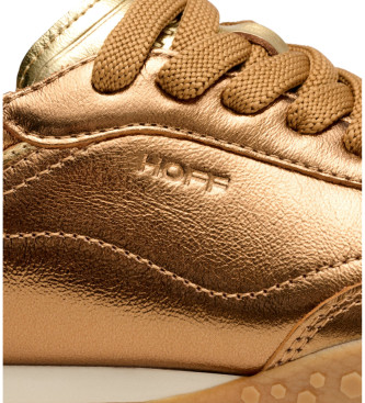 HOFF Sneakers Bridge Metallics in pelle dorata
