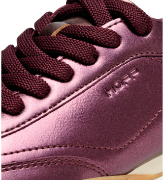HOFF Sneakers in pelle lilla Bridge Metallics