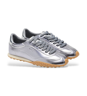 HOFF Sneakers Bridge Metallics in pelle argento