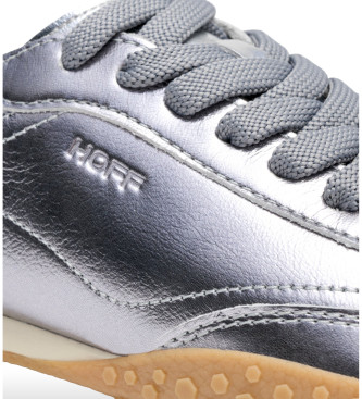 HOFF Sneakers Bridge Metallics in pelle argento