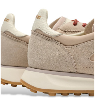HOFF Sneakers Bridge Mkii in pelle beige