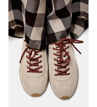 HOFF Beige Bridge Mkii Leather Sneakers beige