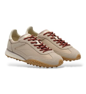 HOFF Beige Bridge Mkii Leather Sneakers beige