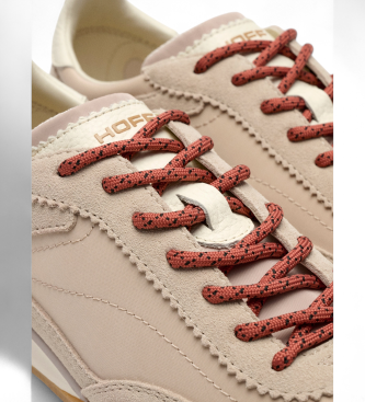 HOFF Beige Bridge Mkii Leather Sneakers beige