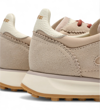 HOFF Beige Bridge Mkii Leather Sneakers beige