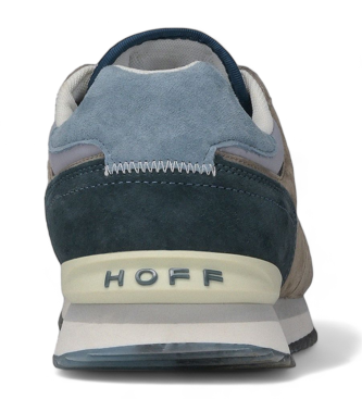 HOFF Bristol leather slippers brown, blue