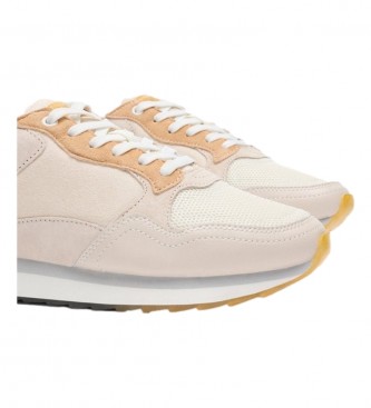 HOFF City beige leather trainers