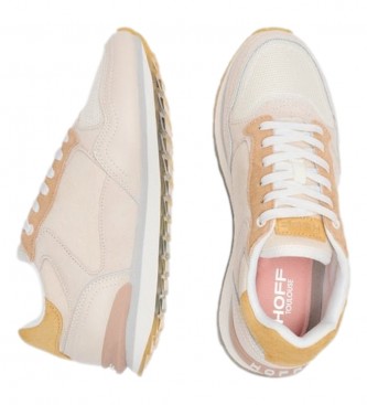 HOFF City beige leather trainers