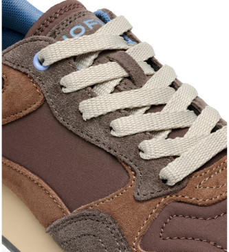 HOFF Sneakers in pelle marrone City Amsterdam