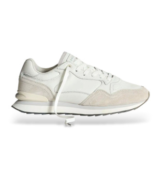 HOFF City Cali leather trainers white, beige