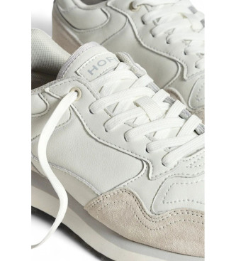 HOFF Zapatillas de piel City Cali blanco, beige