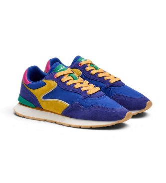 HOFF City Dopamine Leder Sneakers blau