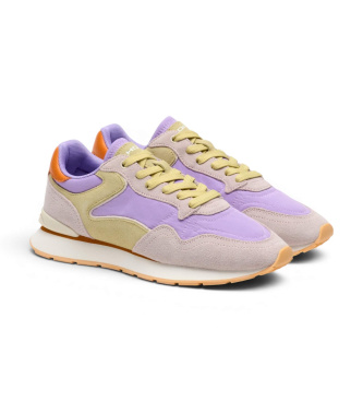 HOFF City Dopamine Lederschuhe flieder
