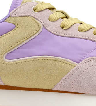 HOFF City Dopamine Lederschuhe flieder