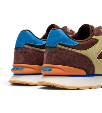 HOFF City Dopamine Braun Leder Turnschuhe