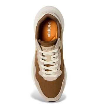 HOFF City Mkii beige Lederturnschuhe