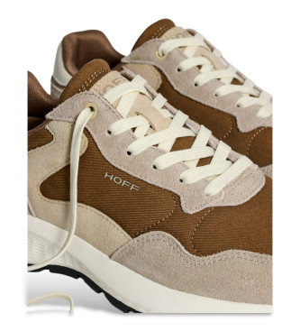 HOFF City Mkii beige Lederturnschuhe