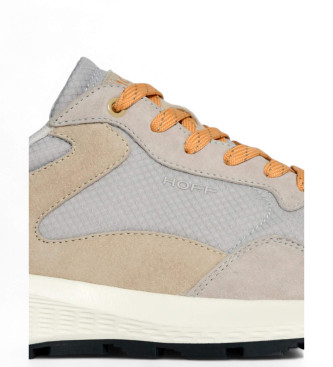 HOFF City Mkii beige Lederturnschuhe