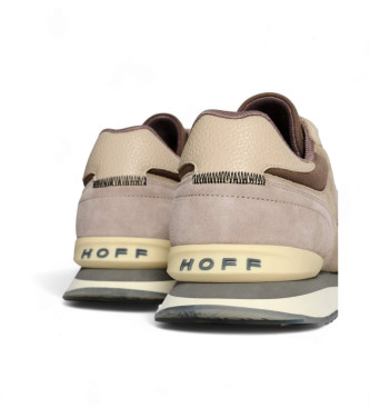 HOFF City Mkii beige Lederturnschuhe