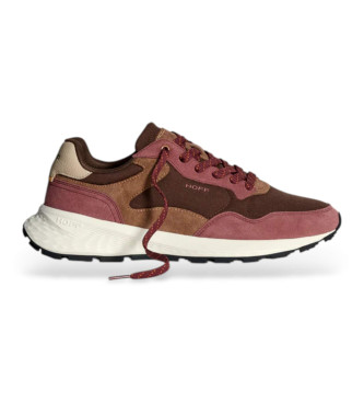 HOFF Sneakers City Mkii in pelle bordeaux