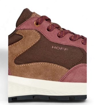 HOFF Sneakers City Mkii in pelle bordeaux