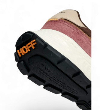 HOFF Sneakers City Mkii in pelle bordeaux