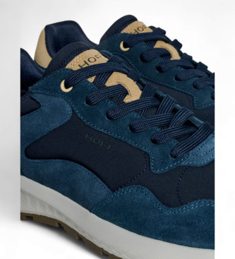 HOFF Sneakers City Mkii in pelle blu navy