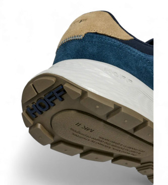 HOFF Sneakers City Mkii in pelle blu navy