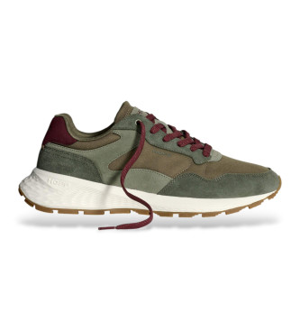 HOFF Sneakers City Mkii in pelle verde