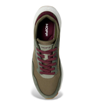 HOFF Sneakers City Mkii in pelle verde