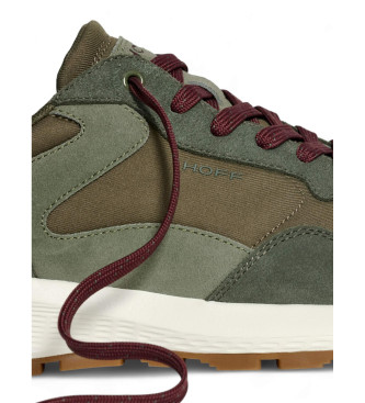 HOFF Sneakers City Mkii in pelle verde