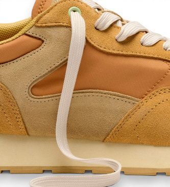 HOFF Leder-Sneaker City Retro orange
