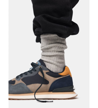 HOFF City Venice Leder Turnschuhe navy