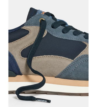 HOFF City Venice Leder Turnschuhe navy