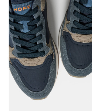 HOFF City Venice Leder Turnschuhe navy