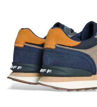 HOFF City Venice Leder Turnschuhe navy