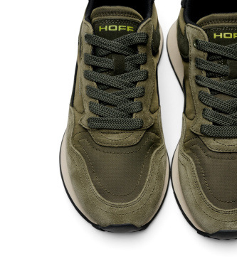 HOFF City Leder Sneakers grün