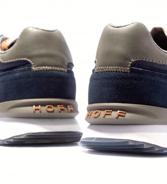 HOFF Kopenhagen Leder-Sneakers Navy, Grn