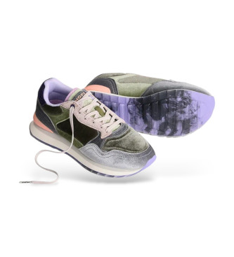 HOFF Sneakers in pelle multicolore smeraldo 