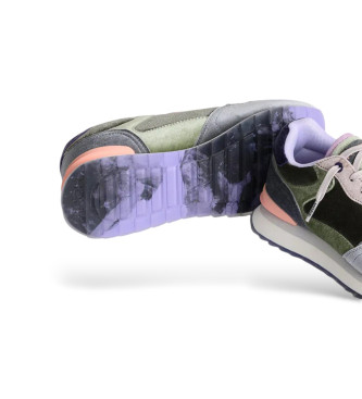 HOFF Sneakers in pelle multicolore smeraldo 