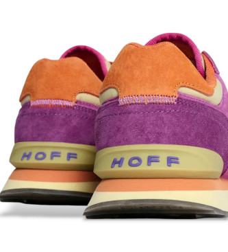 HOFF Mumbai rosa Lederpantoffeln