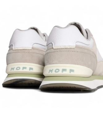 HOFF Naousa beige leren sportschoenen