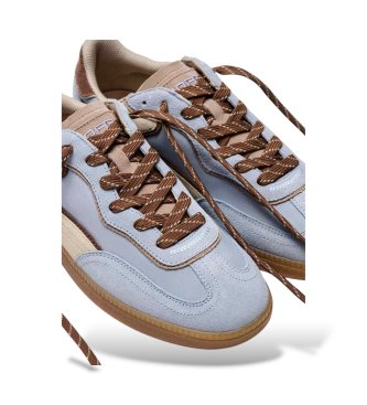HOFF Park Light læder-sneakers blå